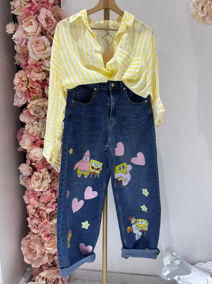 Jeans Spongebob SALDI ♥