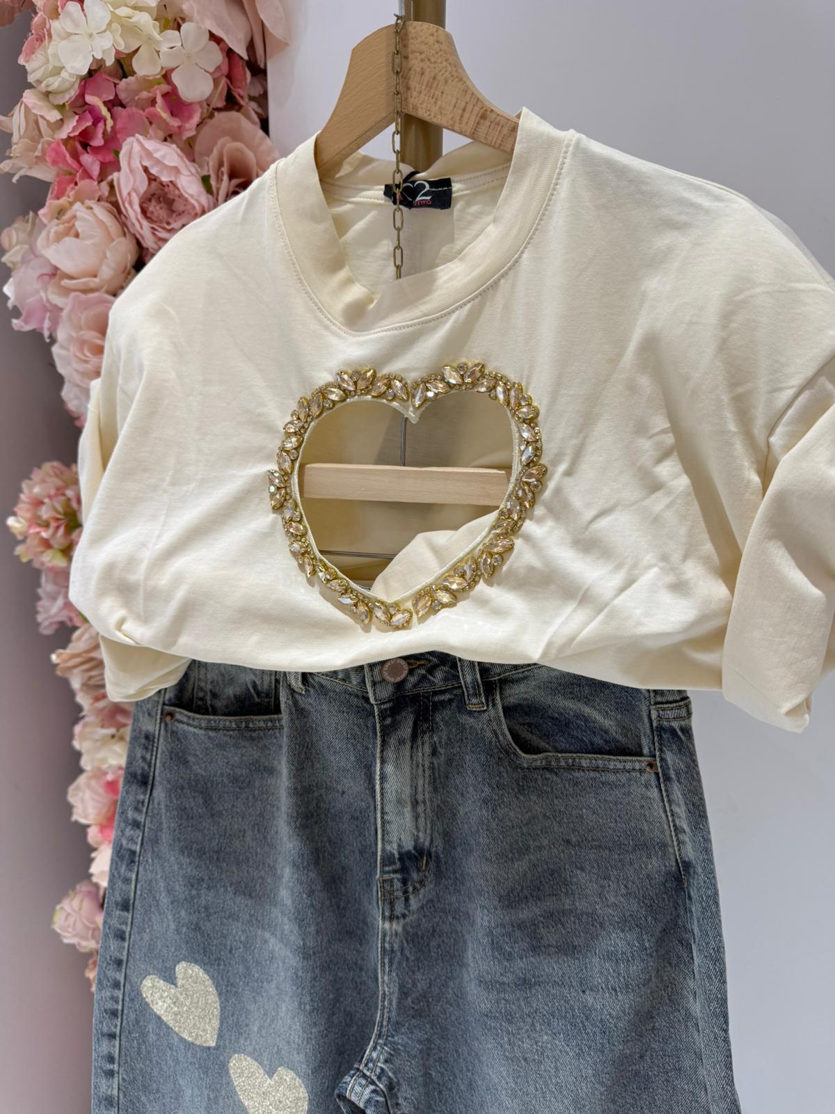 SHIRT HEART BURRO SALDI
