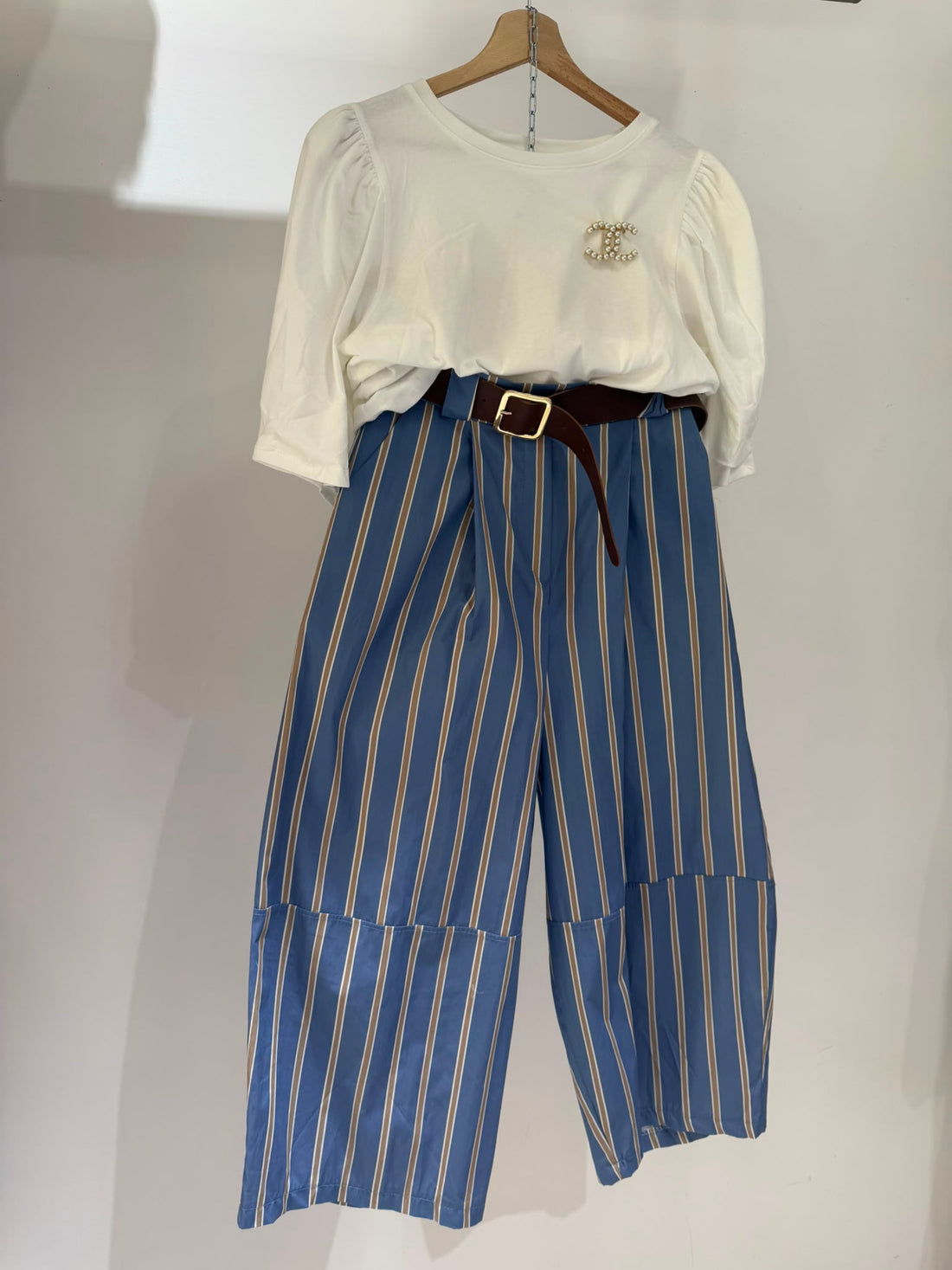Pantalone Benjamin Righe Celestone ♥