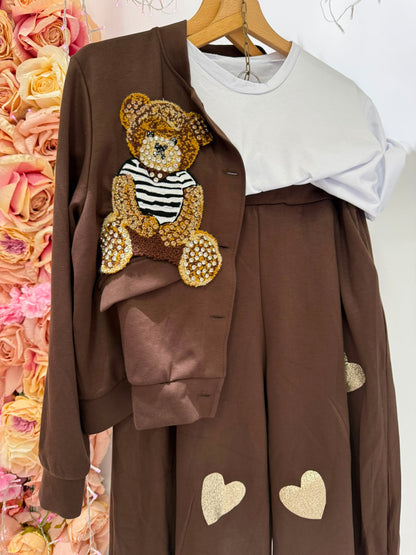 COORDINATO TEDDY COME AMICO SALDI!