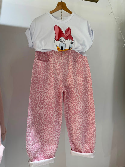Jeans Maculo Assai Glitter Rosa ♥