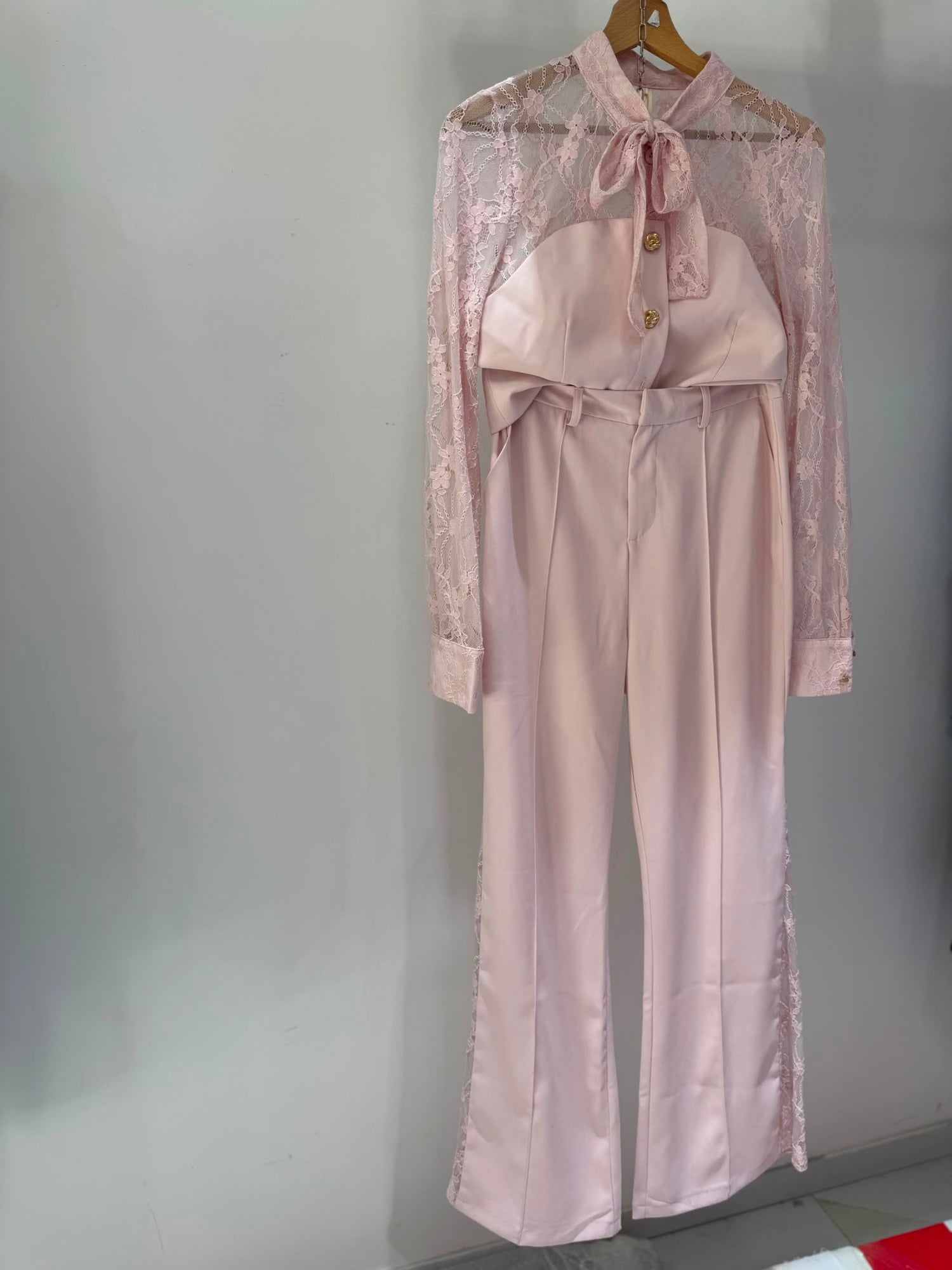 Coordinato peonia ROSA CHIC