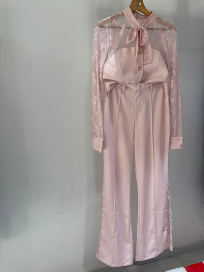 Coordinato peonia ROSA CHIC