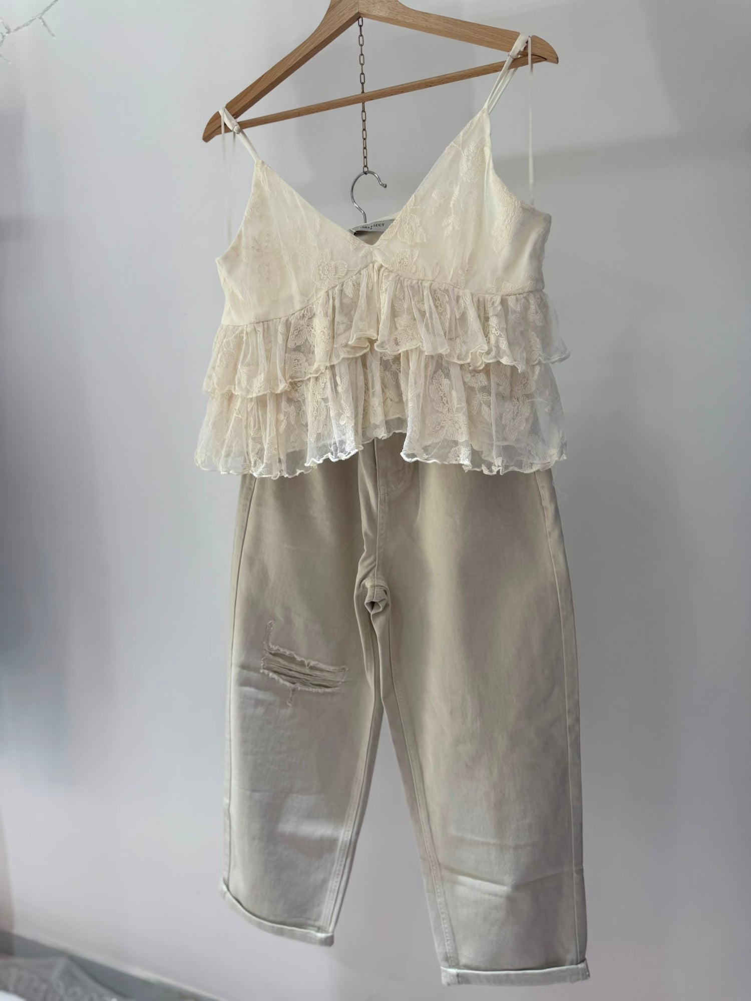 Jeans Ape Maia Beige ♥