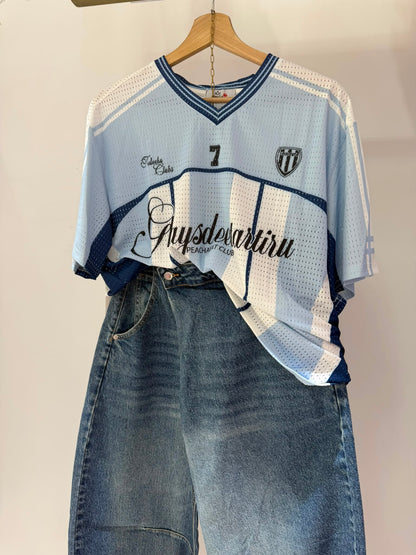 MAGLIA BASKET CELESTE
