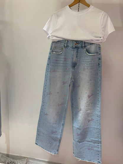 Jeans Barbie Glitter ★