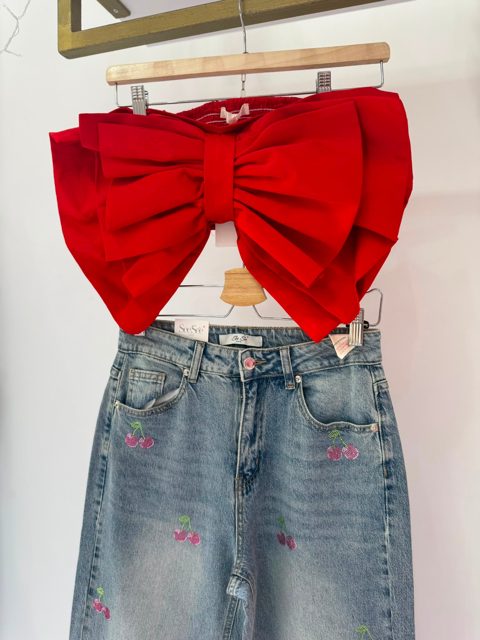Top Fiocco Boutique Red ♥