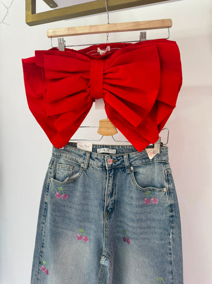 Top Fiocco Boutique Red ♥
