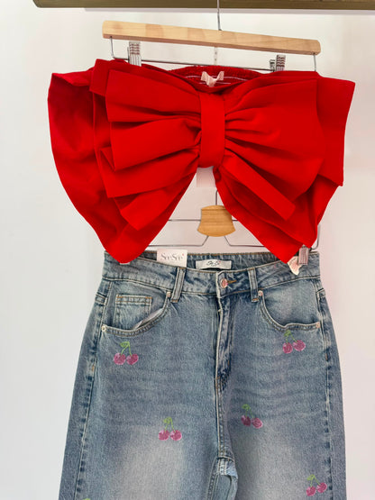 Top Fiocco Boutique Red ♥