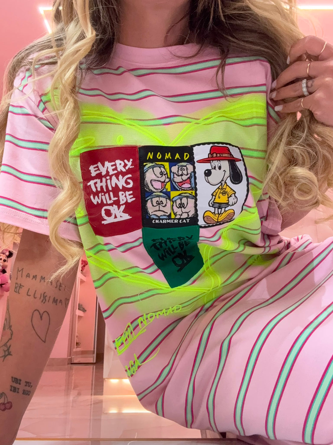 Dress Snoopy Rosa ♥