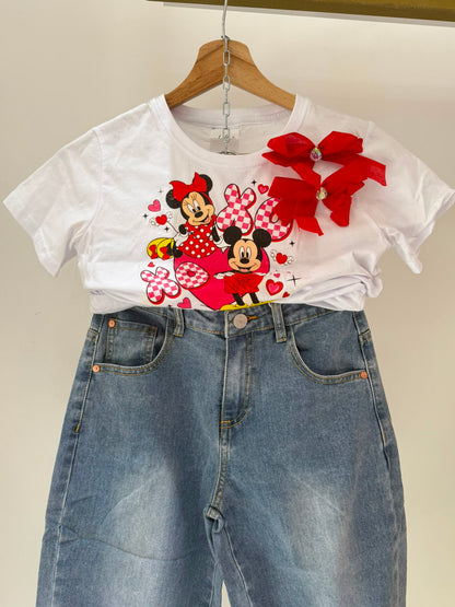 Shirt minnie e topolino saldi kids