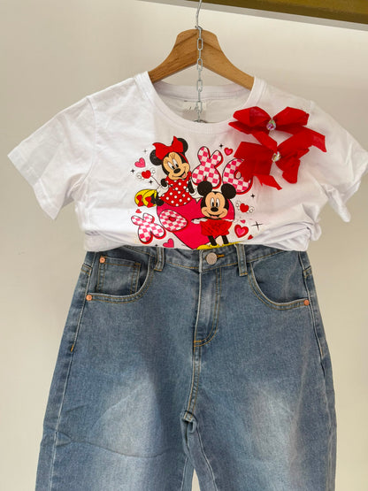 Shirt minnie e topolino saldi kids