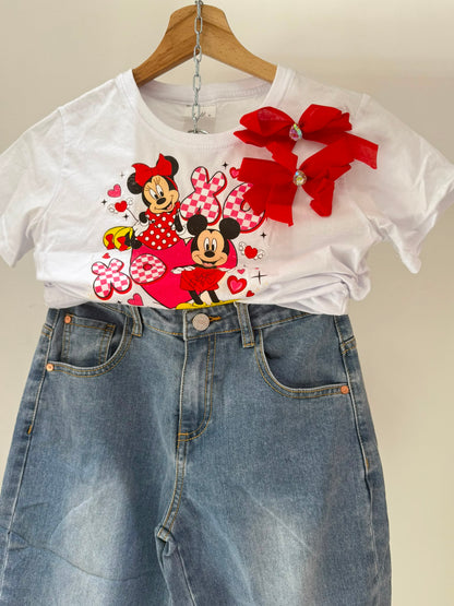 Shirt minnie e topolino saldi kids