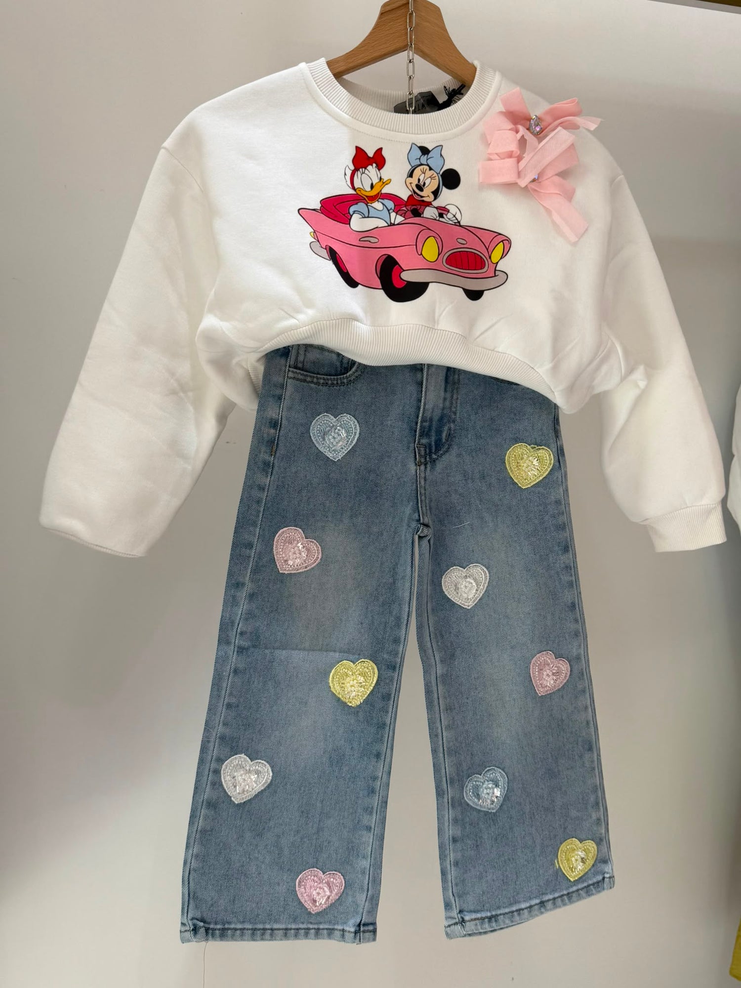 Jeans Cuoricini Multicolor Candy Baby ♥
