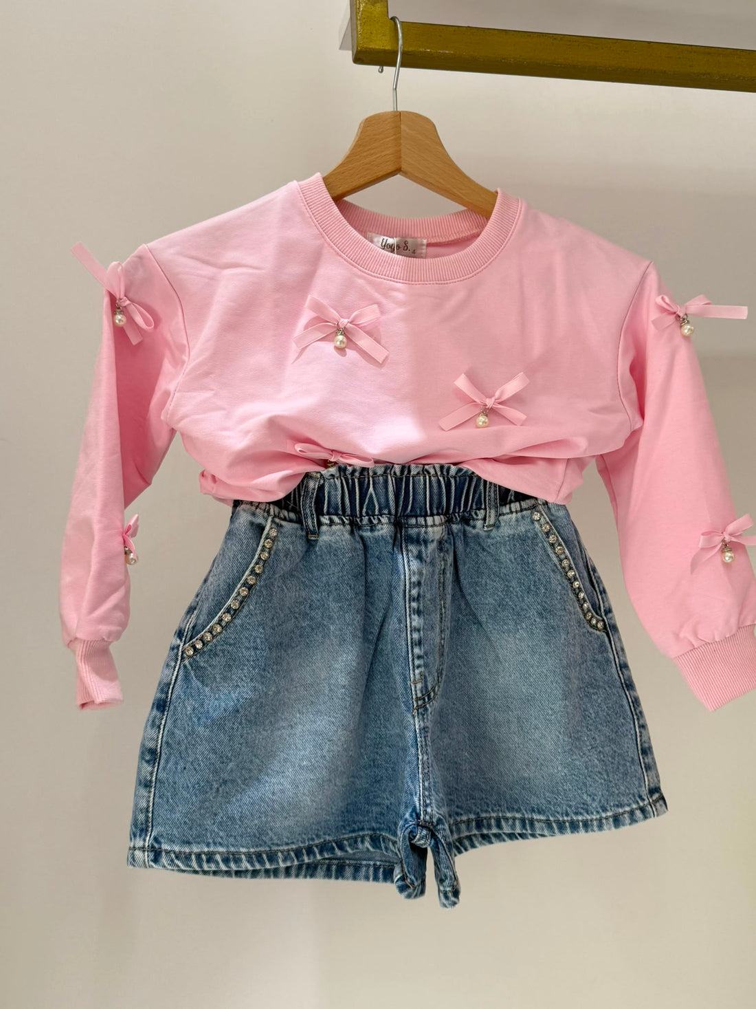 Felpa Fiocchetti Pink Kids