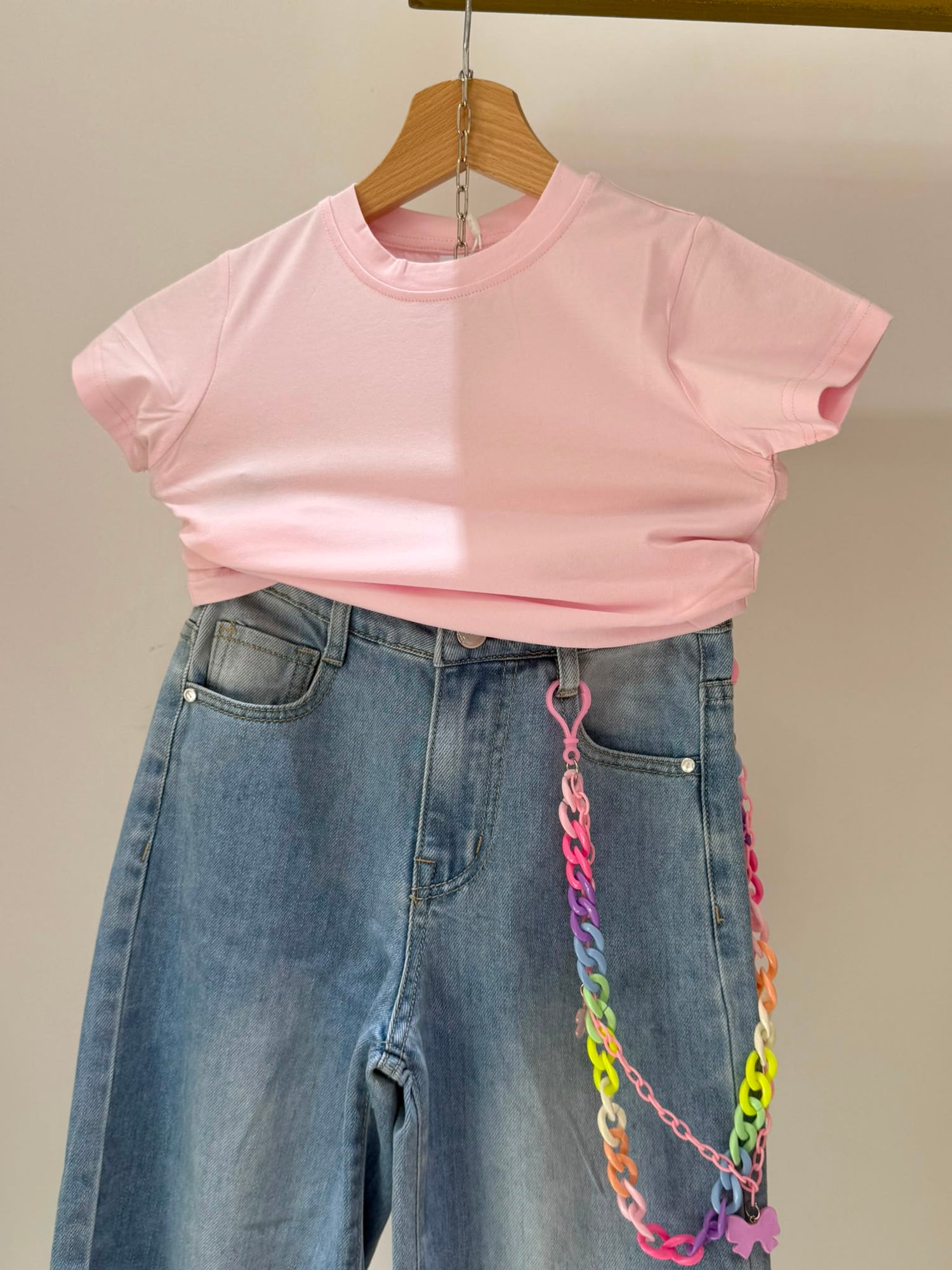 Shirt Basic Baby Rosa ♥