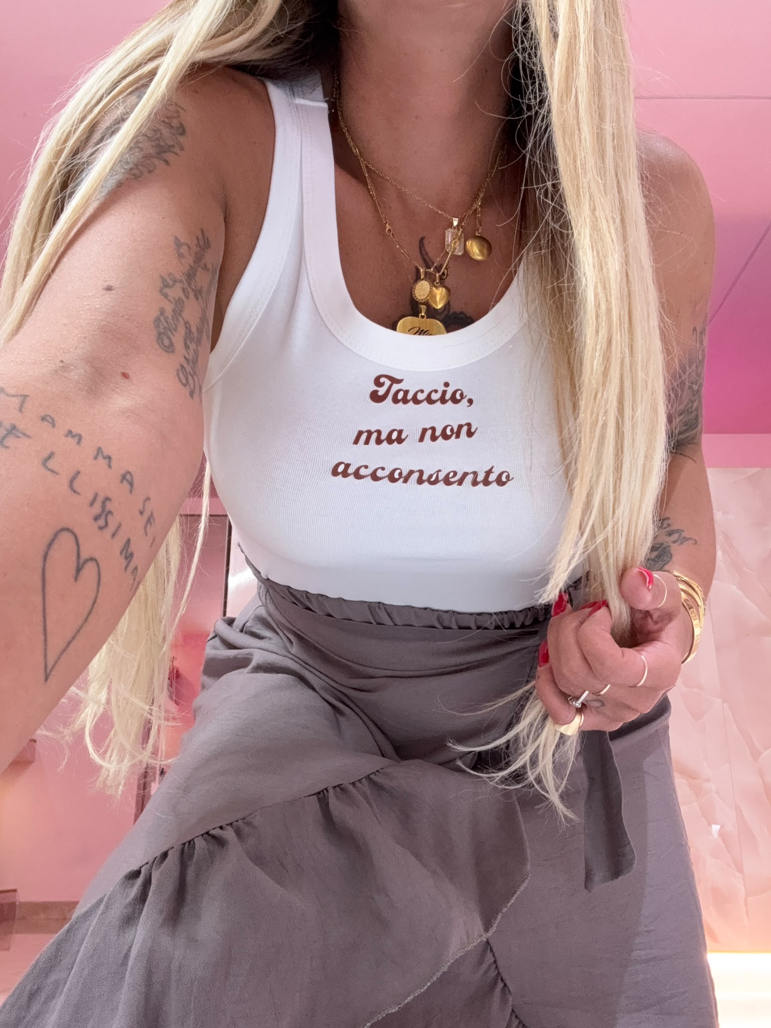 Canotta Non Acconsento ♥