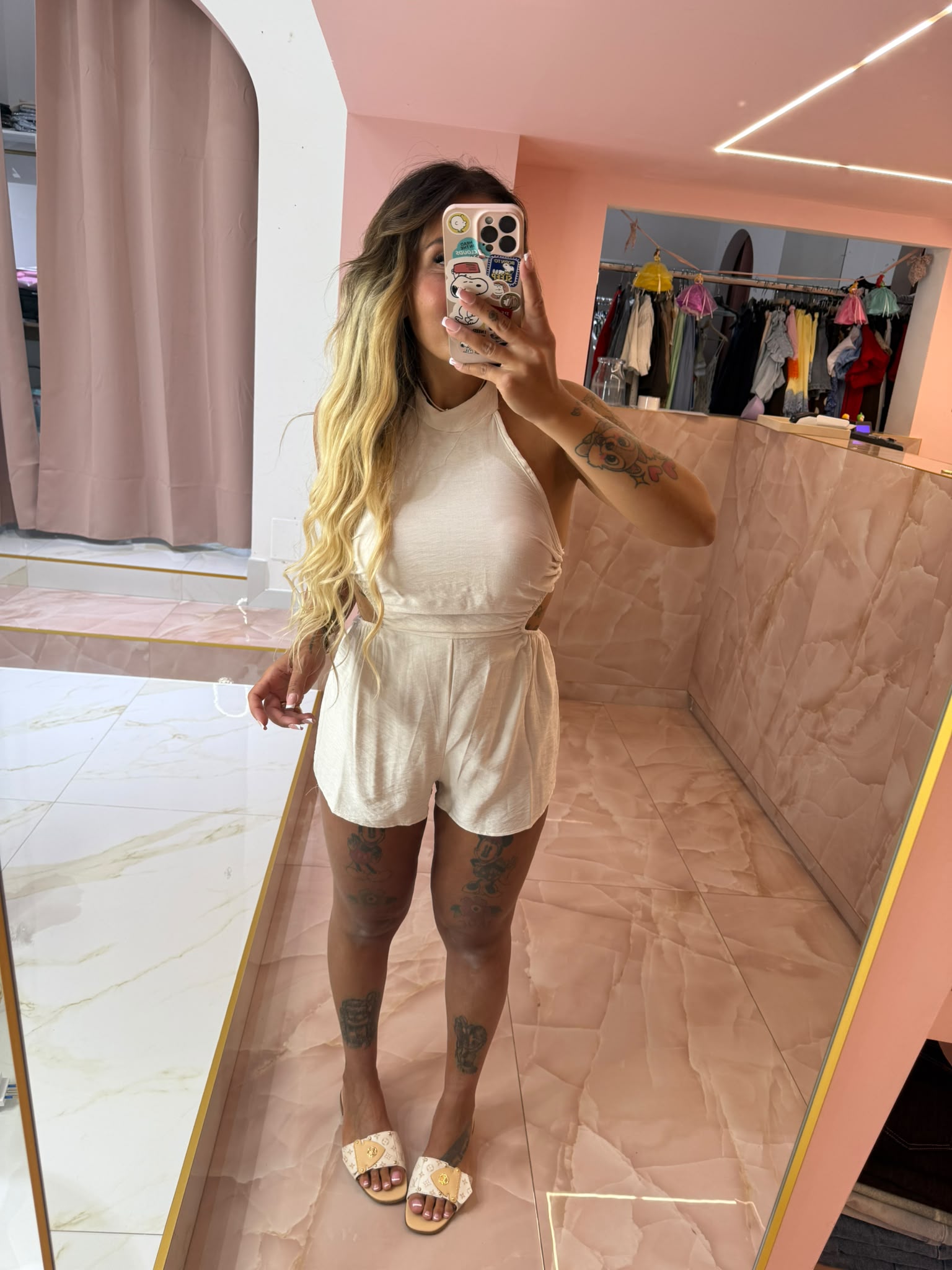 Salopette Low Cost Beige ♥
