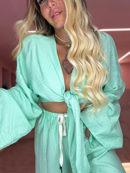Coordinato Paffy Menta ♥