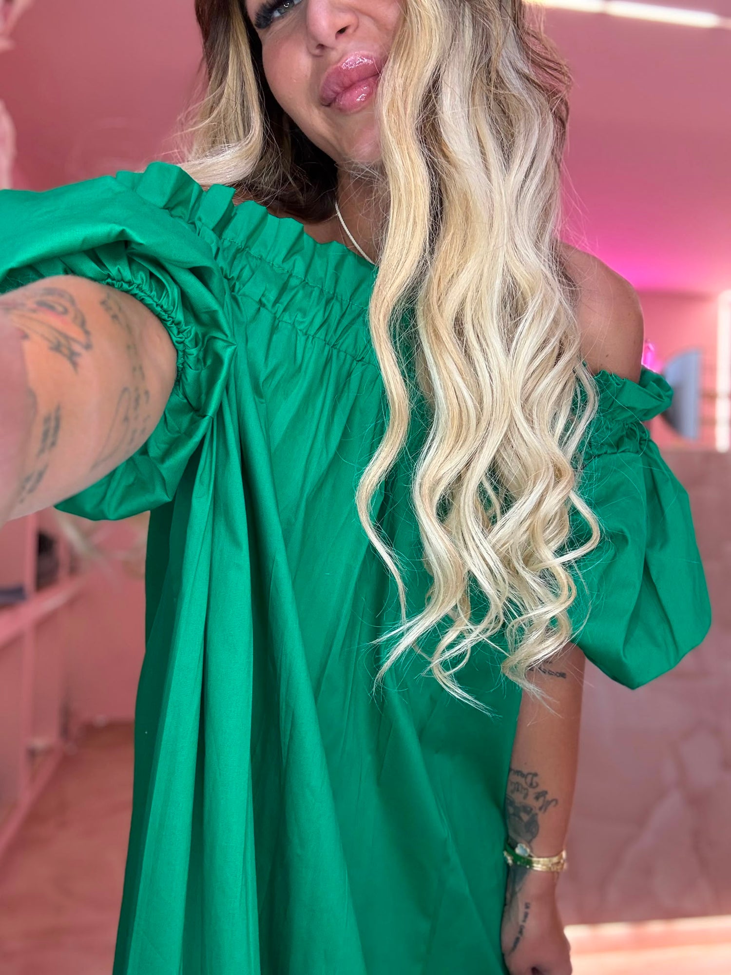 Vestito Incanto Verde Gucci ♥