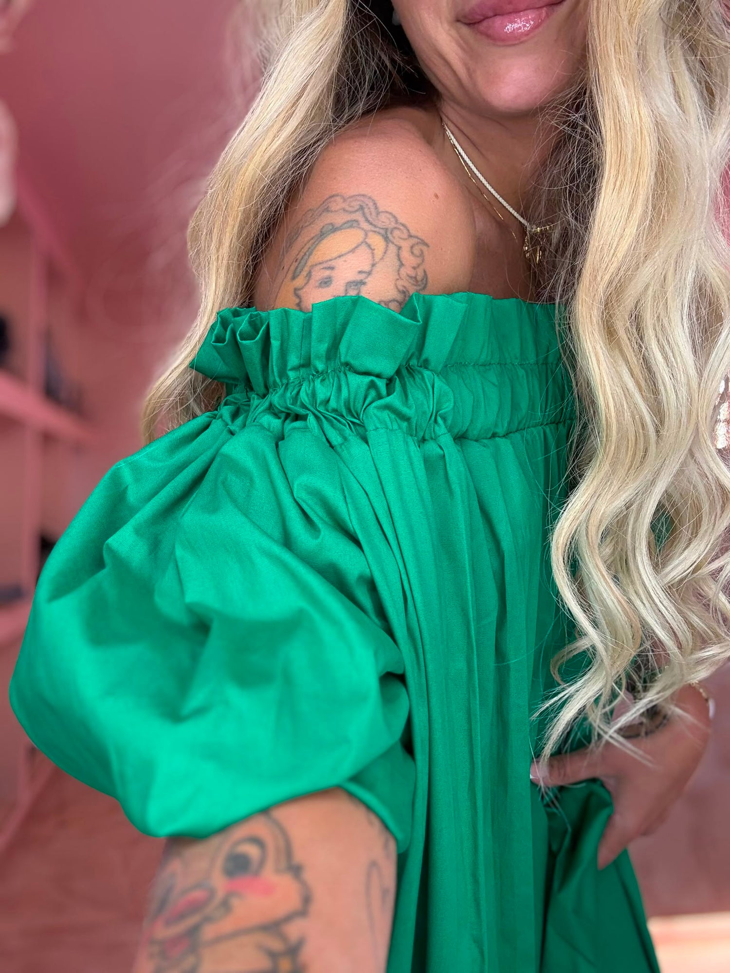 Vestito Incanto Verde Gucci ♥