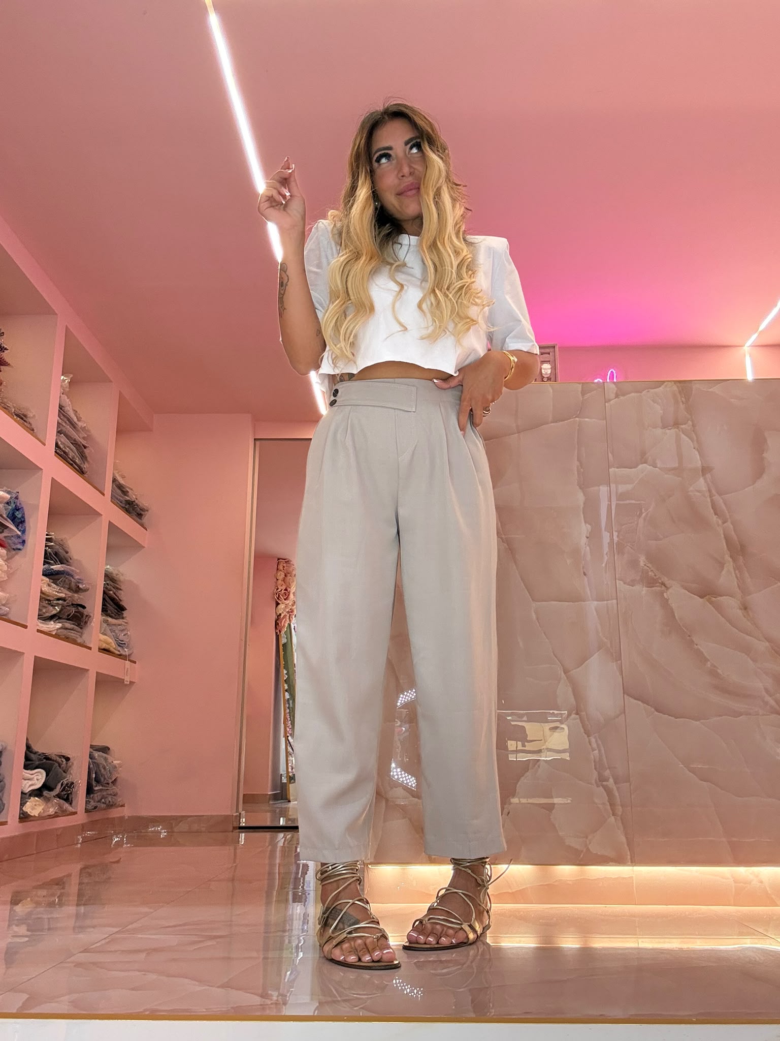 Pantalonce Cielo Beige ♥