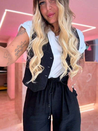 Coordinato Da Ufficio Nero ♥