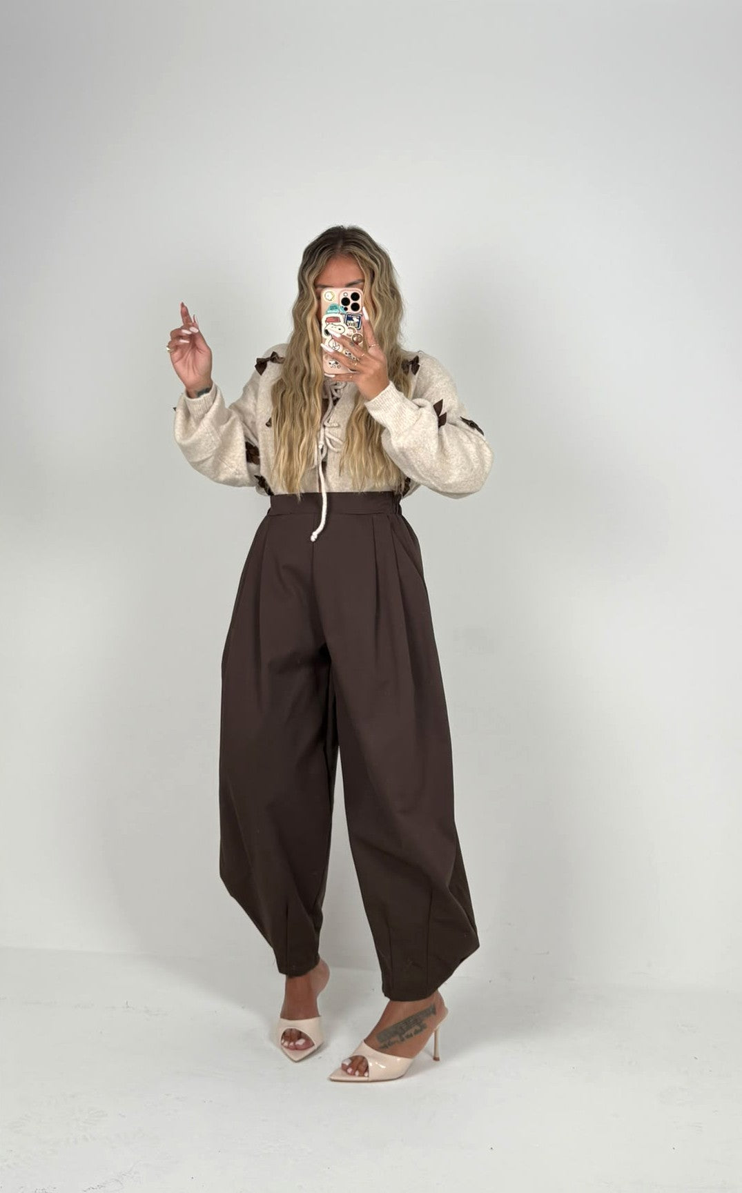 Pantalone Poppy Marrò ♥