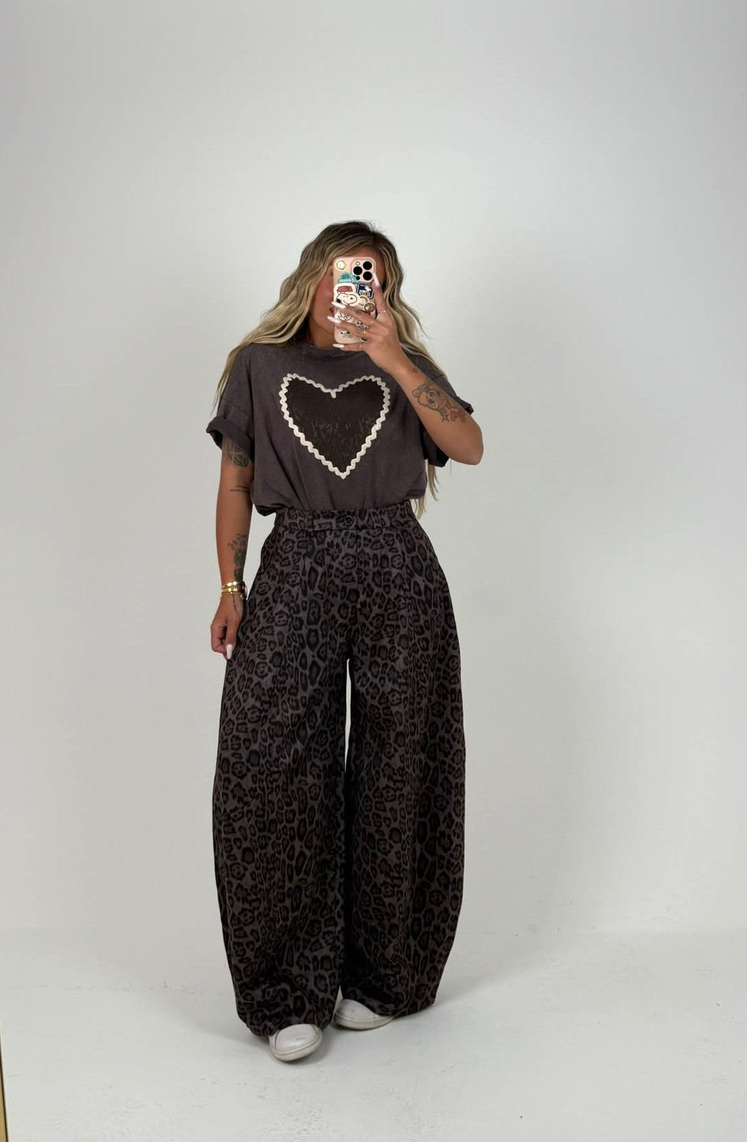 Pantaloni Animalier Grigi ♥