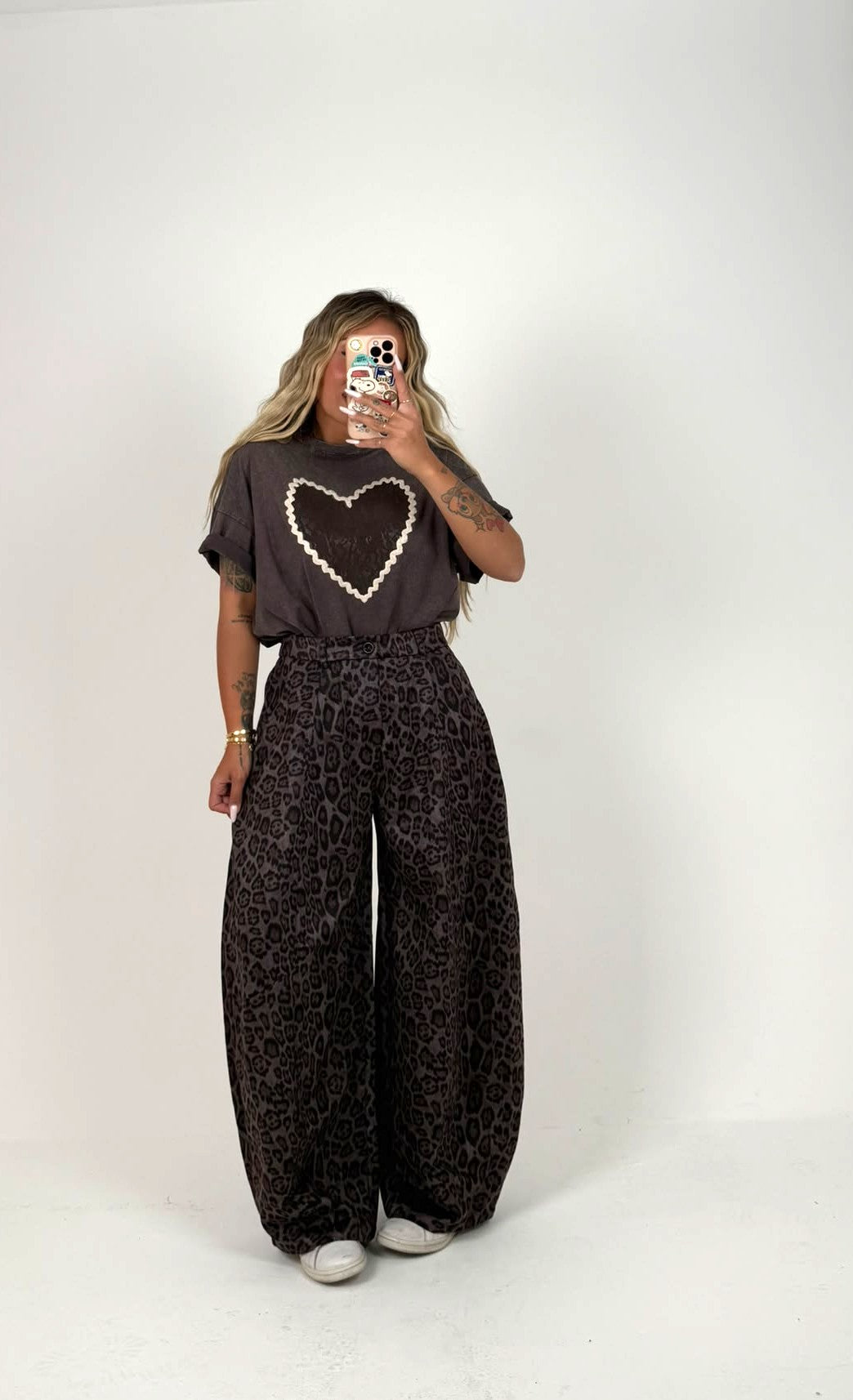 Pantaloni Animalier Grigi ♥