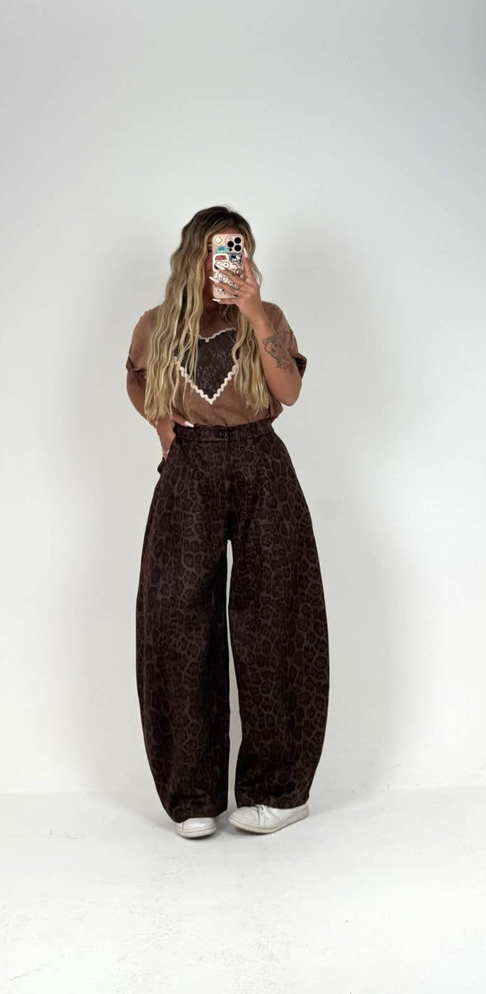 Pantaloni Animalier Marrò ♥