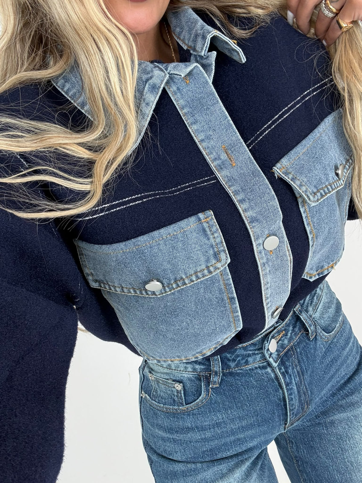 Giacchino Denim Nicolas Blu  ♥