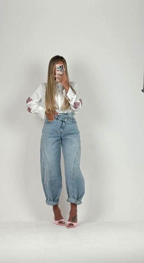 Il Nuovo Jeans Asimmetrico ♥