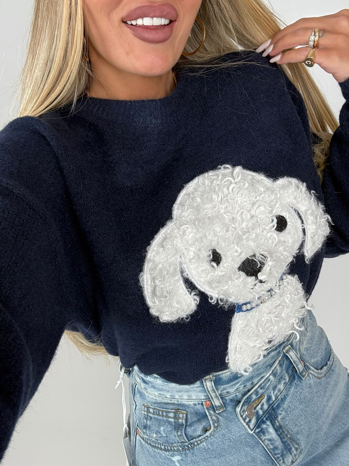 Maglioncino Bau Blu ♥