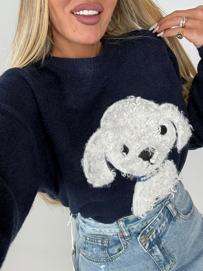 Maglioncino Bau Blu ♥