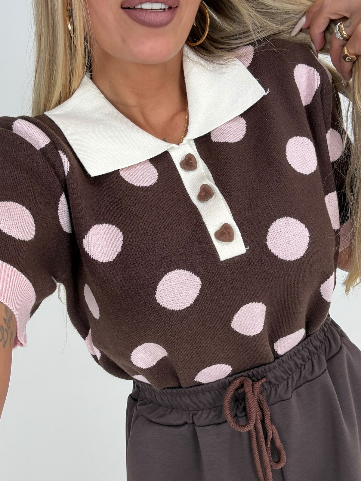 Polo Pois &amp; Corazon ♥