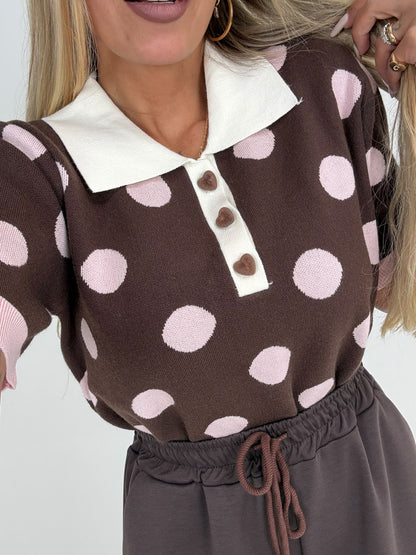 Polo Pois &amp; Corazon ♥