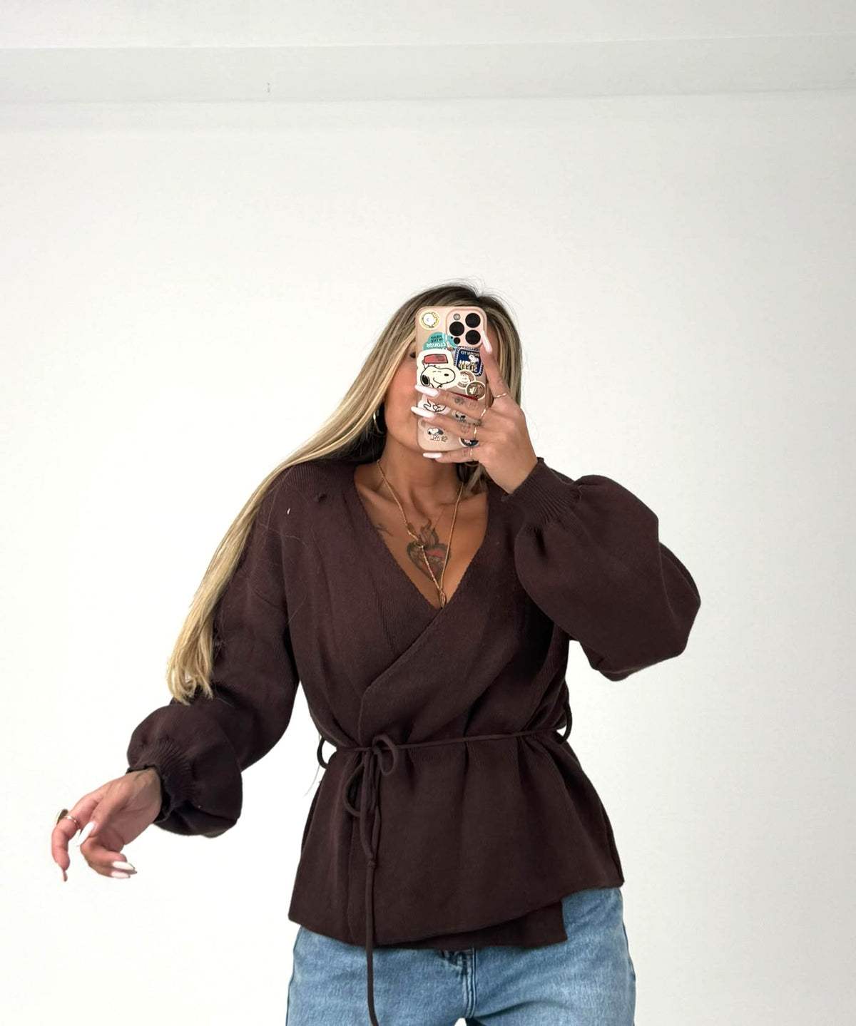 Maglioncino Incrociatina Marrò ♥