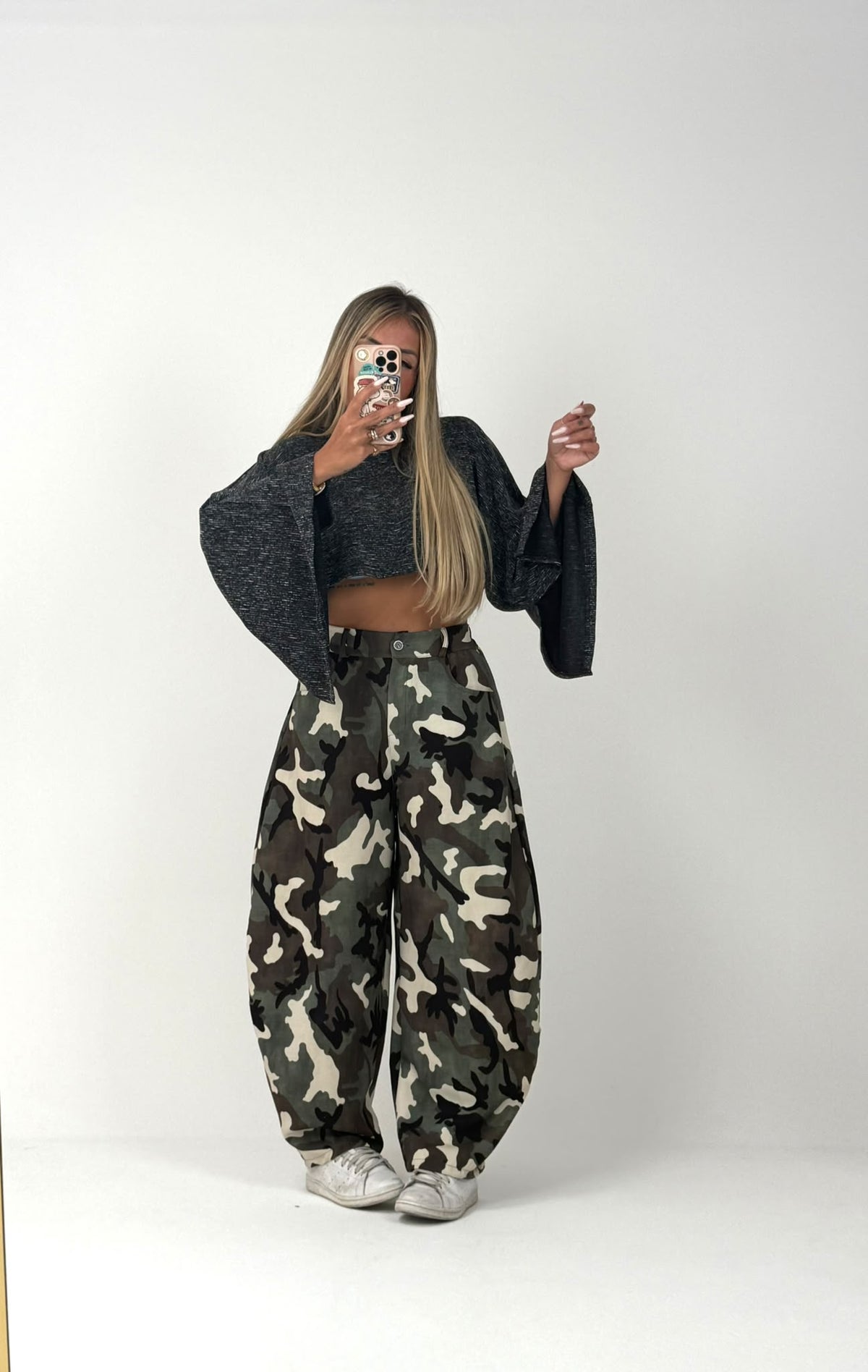 Pantaloni Gioggy Mimetico ♥