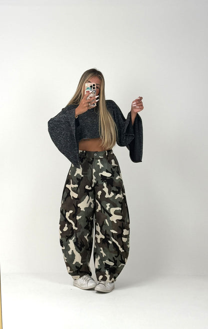 Pantaloni Gioggy Mimetico ♥