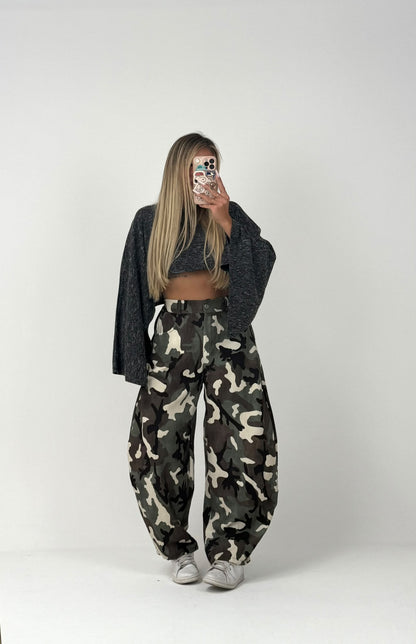 Pantaloni Gioggy Mimetico ♥