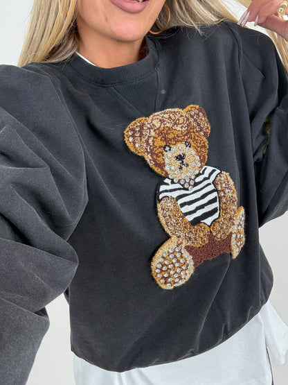 Felpina Balloon Teddy Nera ★