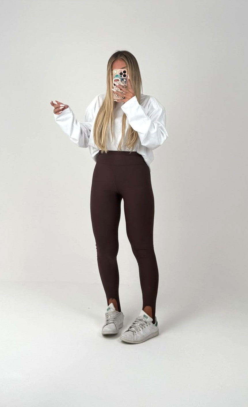 Legging Piedino Marro&