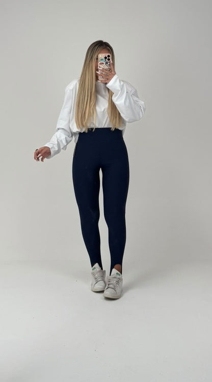 Legging Piedino Blu Navy ♡