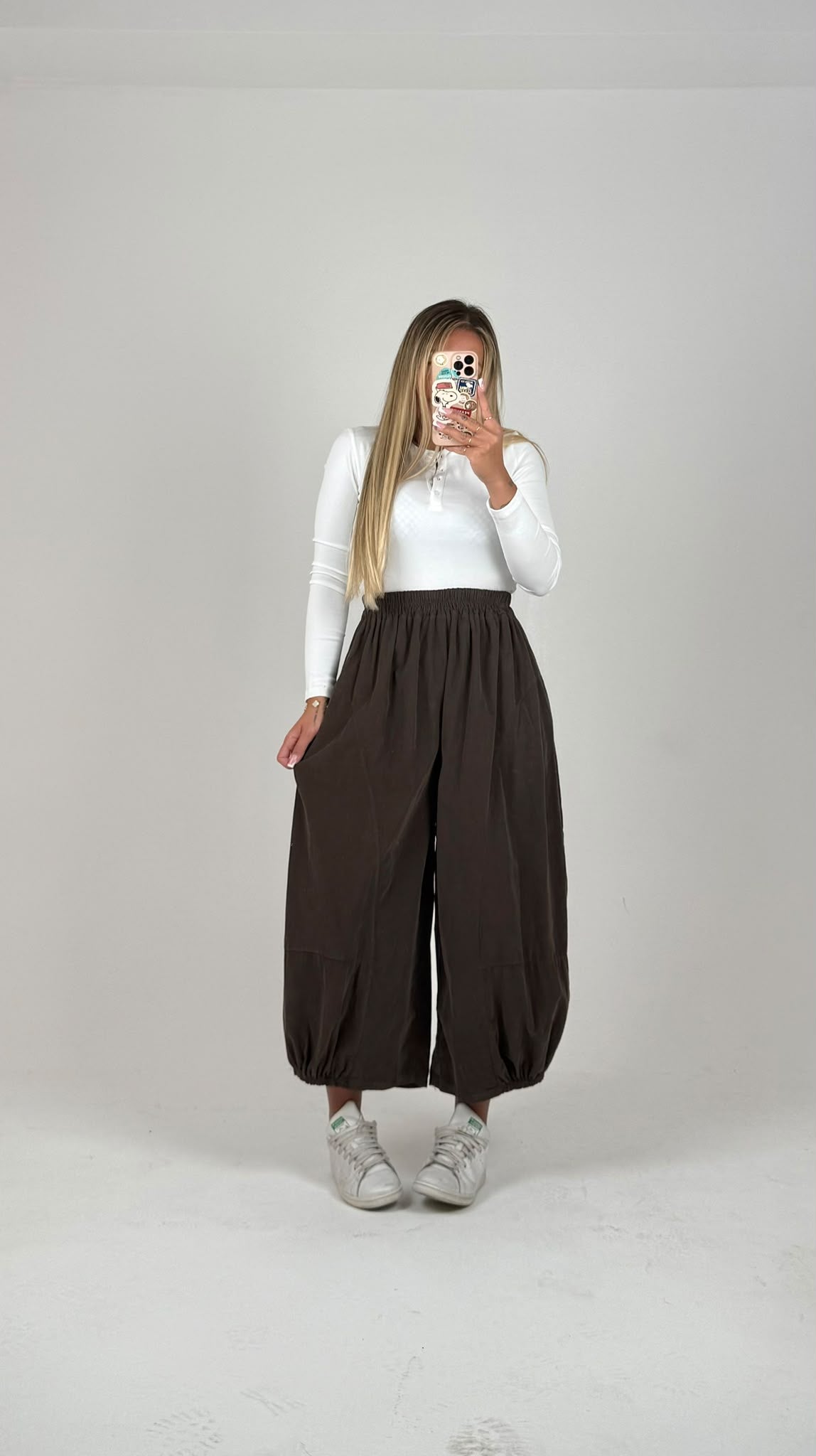 Pantaloni Vellutino Testa Di Moro ♥