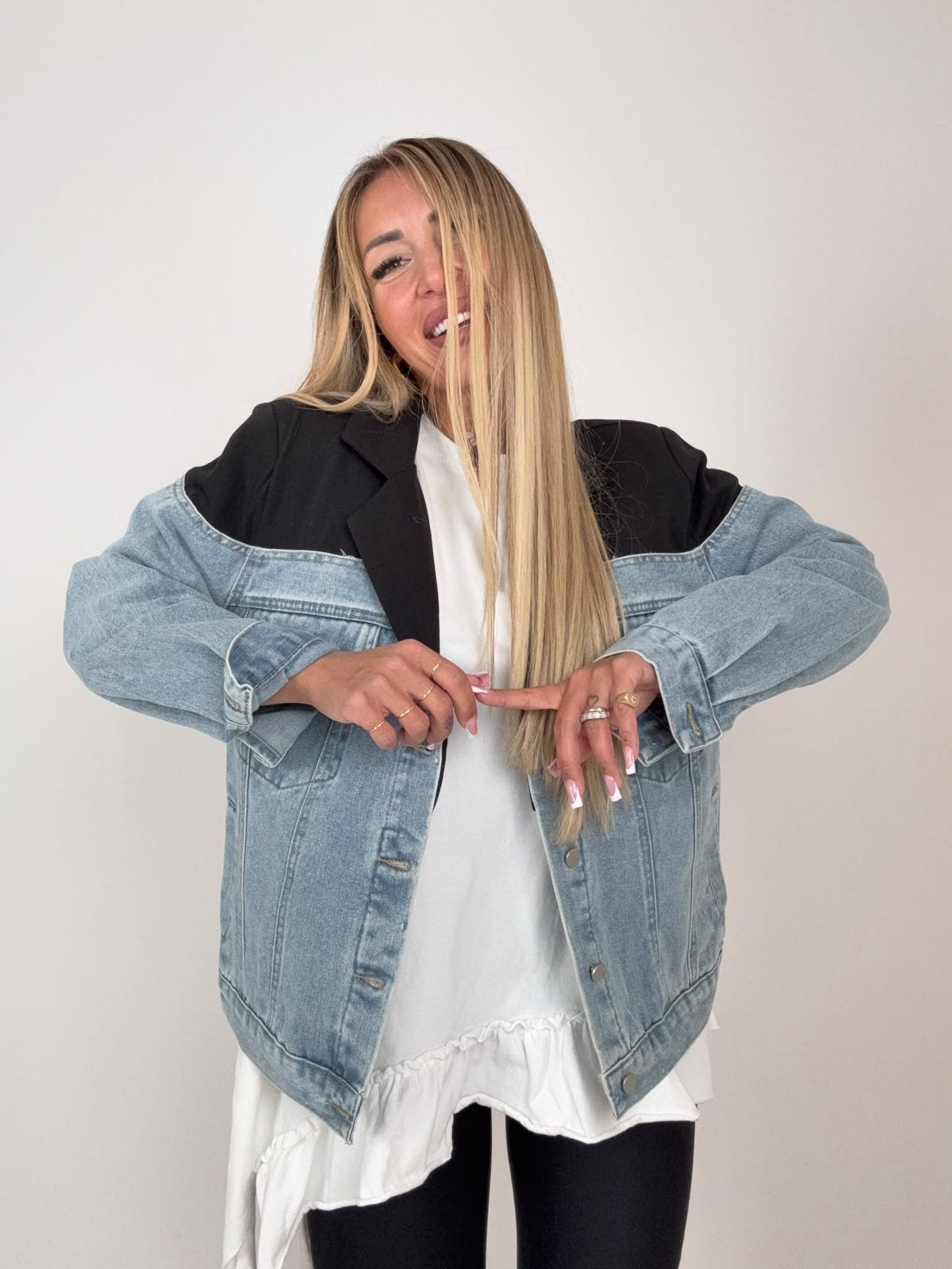 Giacca Black &amp; Denim ♥