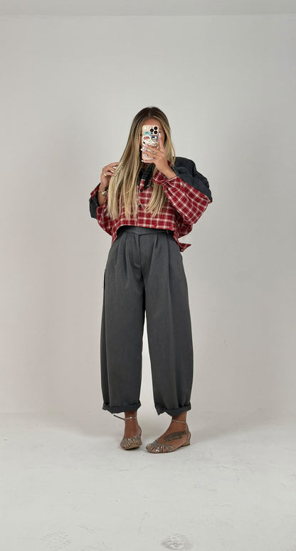 Pantaloni Charm Grigio ♥