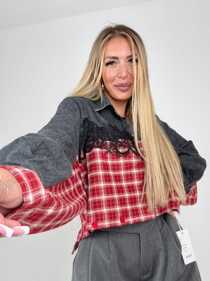 Camicia Pretty Dubble Red ♥