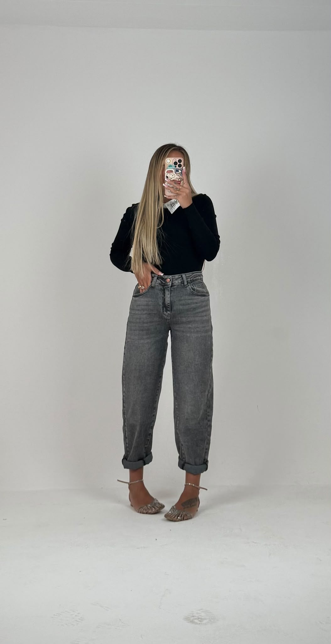 Denim Grigio Basic Soft ♥