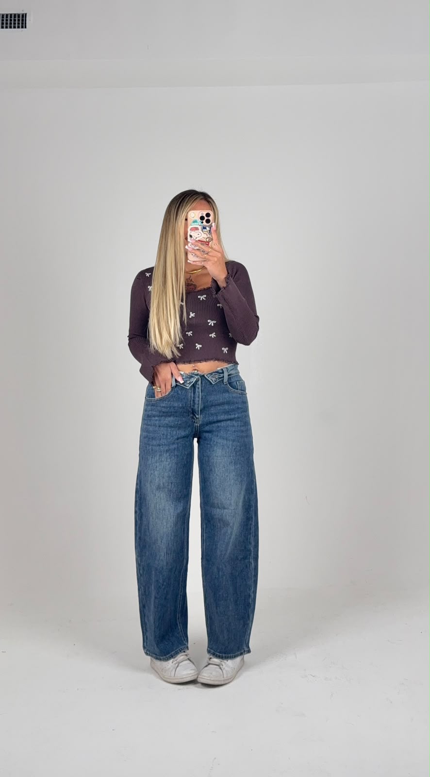 Jeans Risvolto Mood Zara Denim ♥